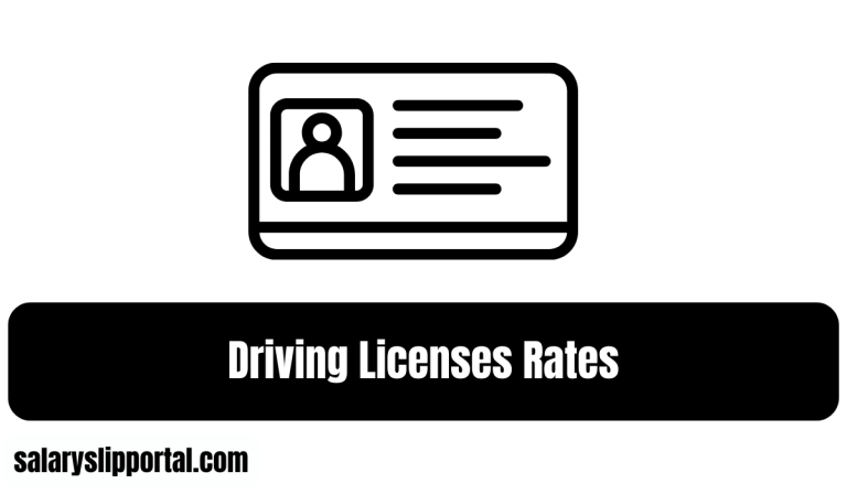 Driving Licenses Rates 6 Driving Licenses Rates